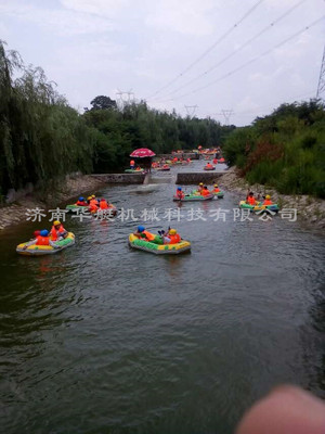 水泥滑道、野河漂流